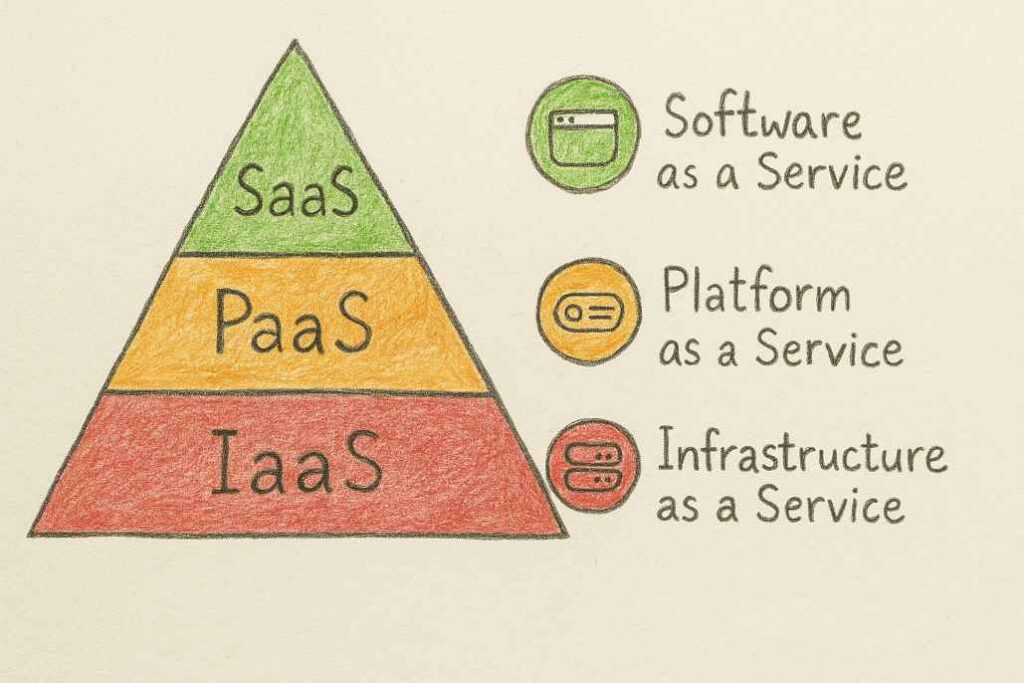 Le differenze tra i modelli IaaS, PaaS e SaaS