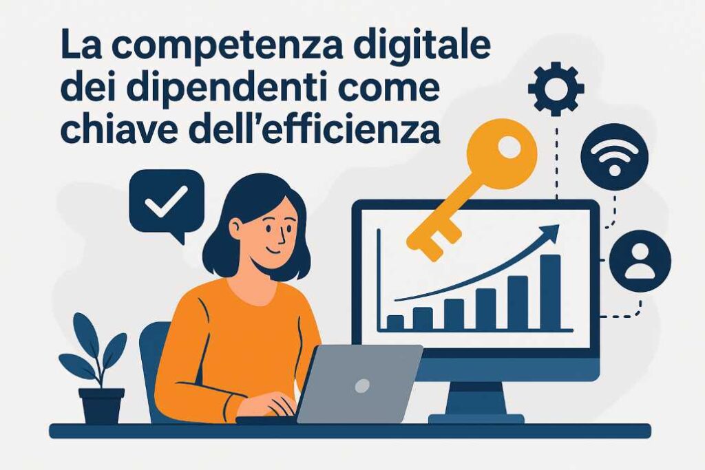 La competenza digitale dei dipendenti come chiave dell’efficienza