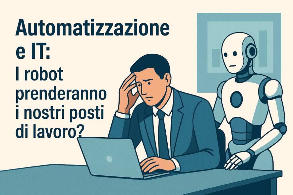 Automatizzazione e IT: I robot prenderanno i nostri posti di lavoro?