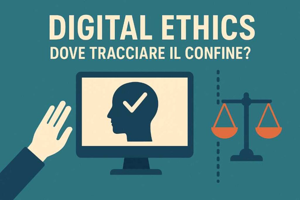 Digital Ethics: Dove tracciare il confine?